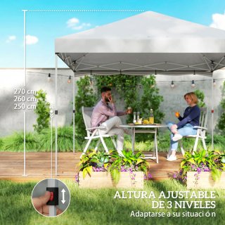 Carpa plegable 3x3m TARA!!