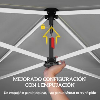 Carpa plegable 3x3m TARA!!