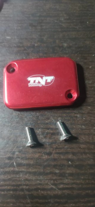 Tapa Líquido Frenos TNT Roja