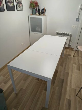 Mesa de comedor Vihals IKEA blanca