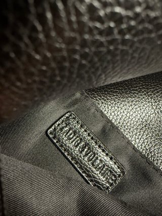 Borsa Zadig & Voltaire nera con dettagli oro