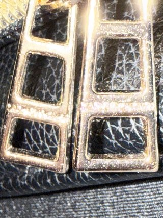 Borsa Zadig & Voltaire nera con dettagli oro