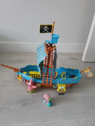 Barco Pirata de Bob Esponja