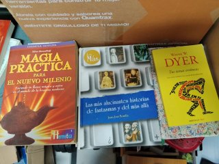 Lote de 30 libros variados misterios novelas magia