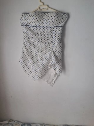 Vestido Palabra de Honor Linea Raffaelli T.38