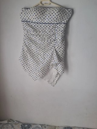 Vestido Palabra de Honor Linea Raffaelli T.38