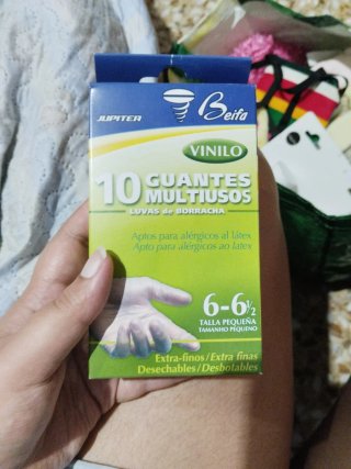 10 Guantes Multiusos de Vinilo Beifa