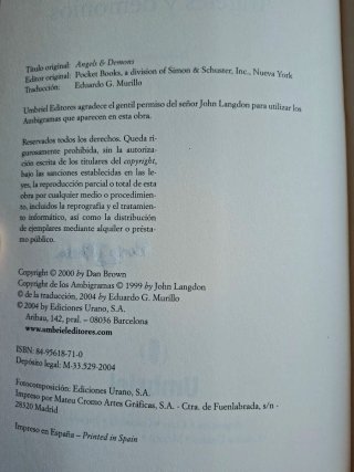 Pack Dan Brown: El Código Da Vinci + Ángeles y Dem