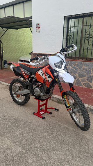 Moto Enduro KTM 400cc del 2005