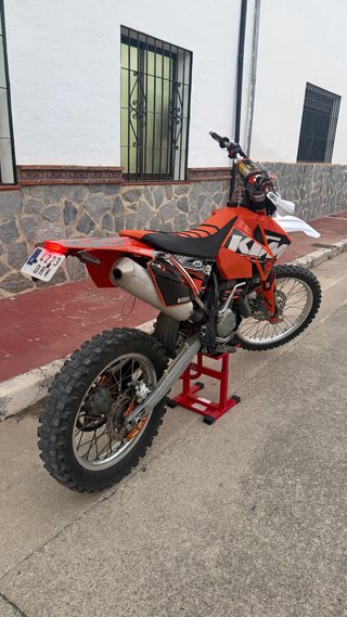 Moto Enduro KTM 400cc del 2005