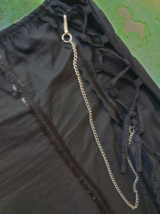 Falda Larga Estilo Gótico Talla M/L