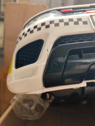 Coche Policía Eléctrico Infantil Batería