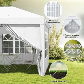 Carpa plegable 6x3