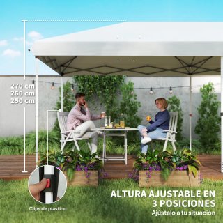 Carpa plegable 6x3