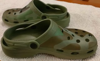 Zuecos de Goma Camuflaje Talla 38