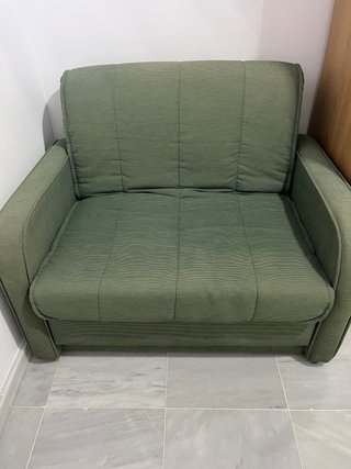 Sofá Cama Individual Verde