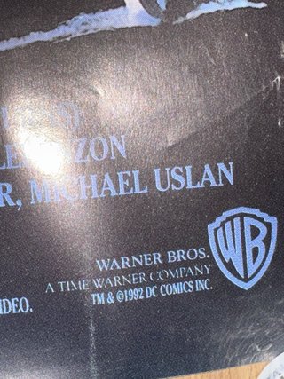 Póster Original Batman Vuelve