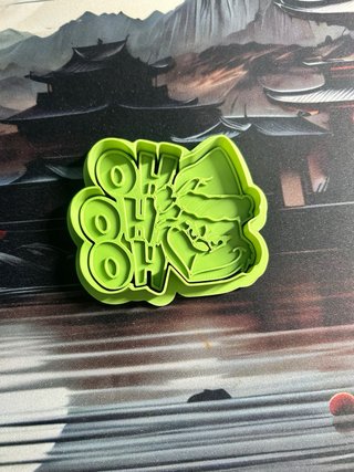 Set 8 Formine Biscotti Grinch Stampa 3D
