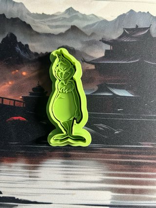 Set 8 Formine Biscotti Grinch Stampa 3D
