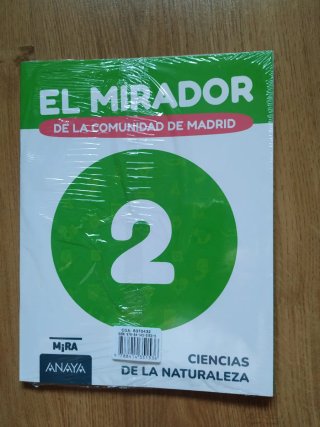 Libro Ciencias de la Naturaleza 2 + El mirador...