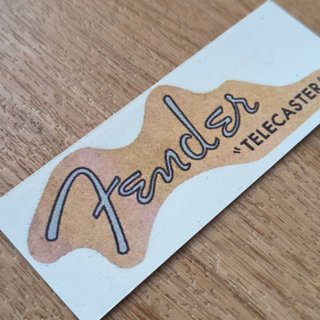 #19#Decal Fender Telecaster 50-60´s