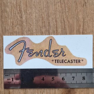 #19#Decal Fender Telecaster 50-60´s