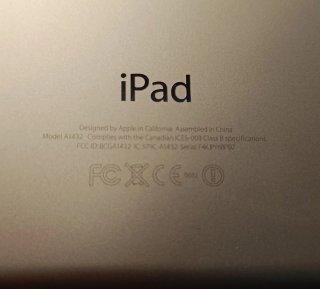 iPad mini A1432 Bianco con scatola