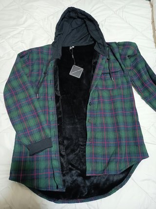Chaqueta Camisa Franela Forrada Forever Young