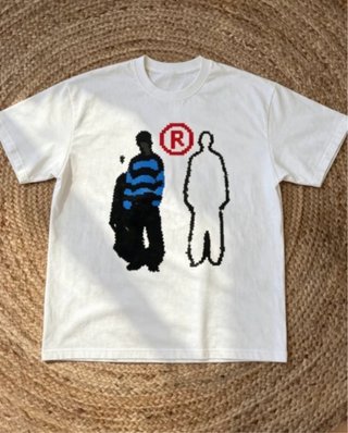 Camiseta Vintage R Pixel