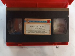Lote 2 VHS Tintin: Templo Sol, Asunto Tornasol