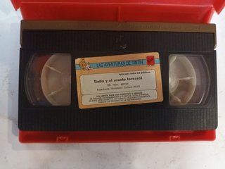 Lote 2 VHS Tintin: Templo Sol, Asunto Tornasol
