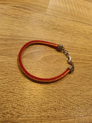 Pulsera Trenzada Bandera España