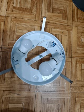 Lámpara de techo IKEA blanca