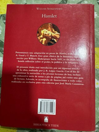 Biblioteca Teide 040 - Hamlet -W. Shakespeare-