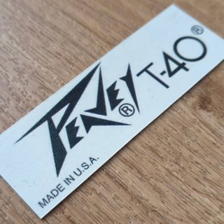 #18#Decal Peavey T-40 USA
