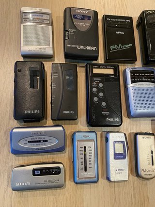 Lote de 17 Radios de Bolsillo reparar