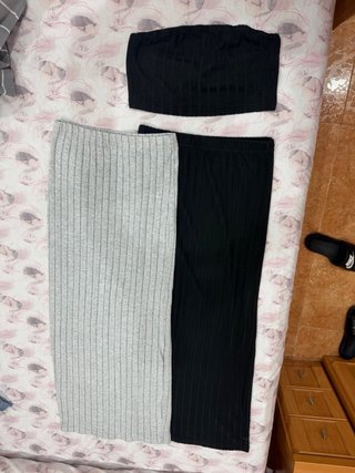 Conjunto de 2 Faldas y Top