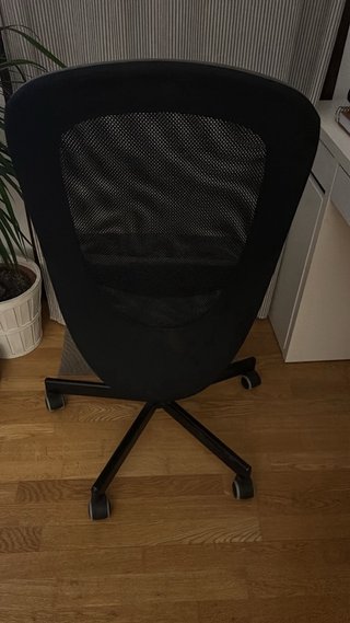 Silla de oficina IKEA Flintan gris