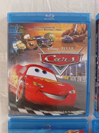 Pack 4 Películas Cars Disney Pixar Blu-ray