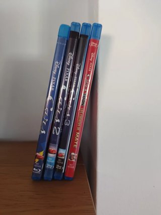 Pack 4 Películas Cars Disney Pixar Blu-ray
