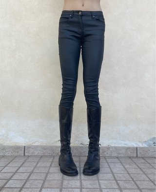 Pantaloni neri effetto pelle - Taglia M