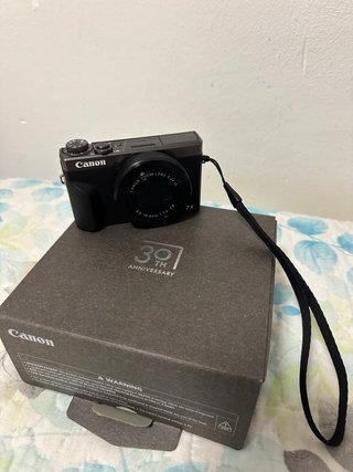 Canon PowerShot G7x Mark III 30th aniversario