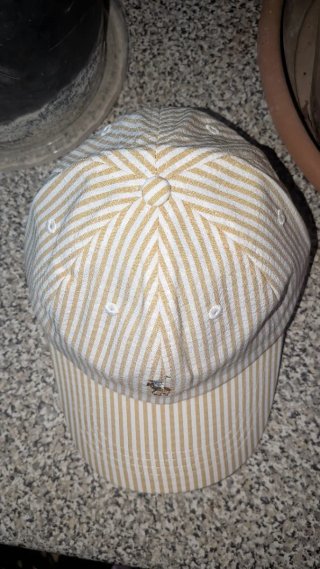 Gorra Polo Ralph Lauren Blanca y Amarilla