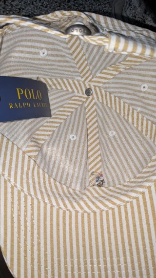 Gorra Polo Ralph Lauren Blanca y Amarilla