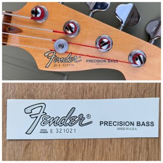 #15#Fender Precision Bass USA 80´s