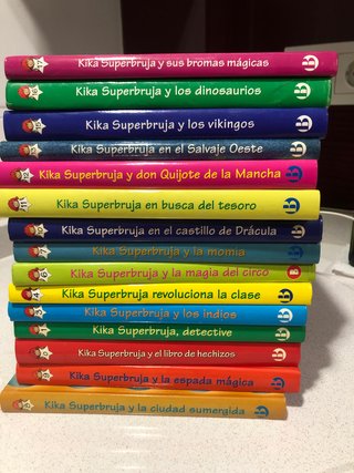 Kika Superbruja 15 libros
