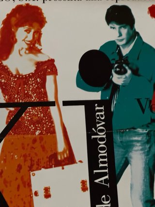 Póster Original Kika de Pedro Almodóvar