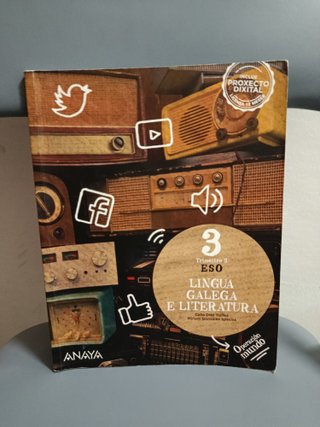 Libro de texto de Lingua Galega e Literatura 3°ESO