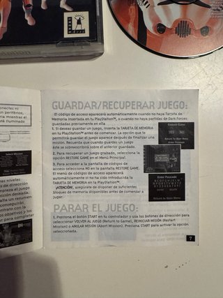 Star Wars Dark Forces PS1 (PAL ESPAÑA)