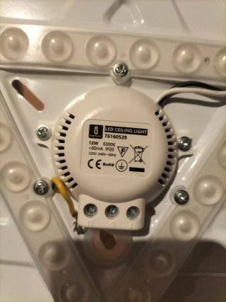 Plafón lampara techo